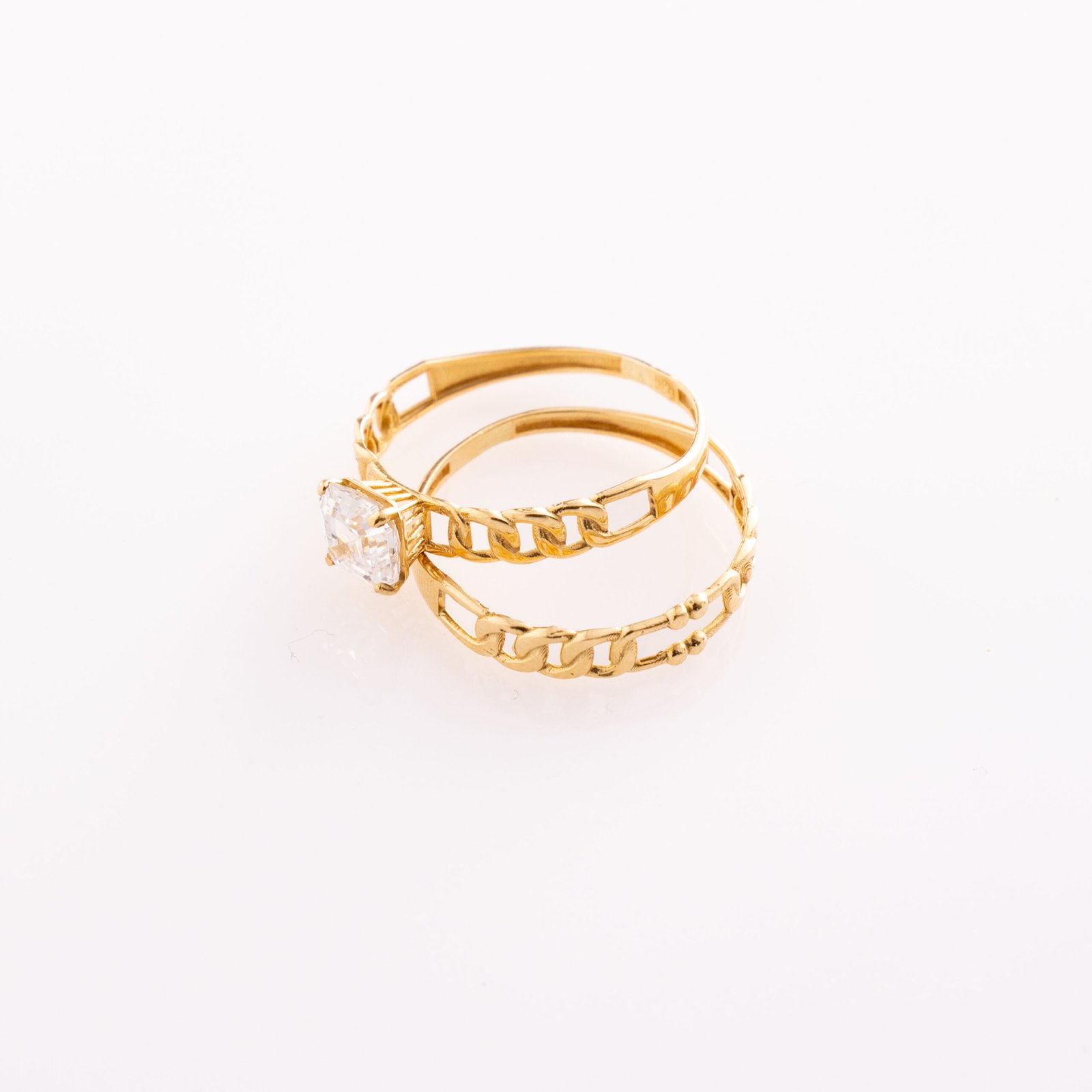 DSC03479 Alliance Karmit Yellow Gold Wedding Ring - Image 1