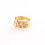 Alliance Duo Tradition Yellow Gold Wedding Ring