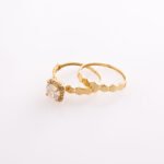 Alliance Nid d’Abeille Prestige Yellow Gold Wedding Ring