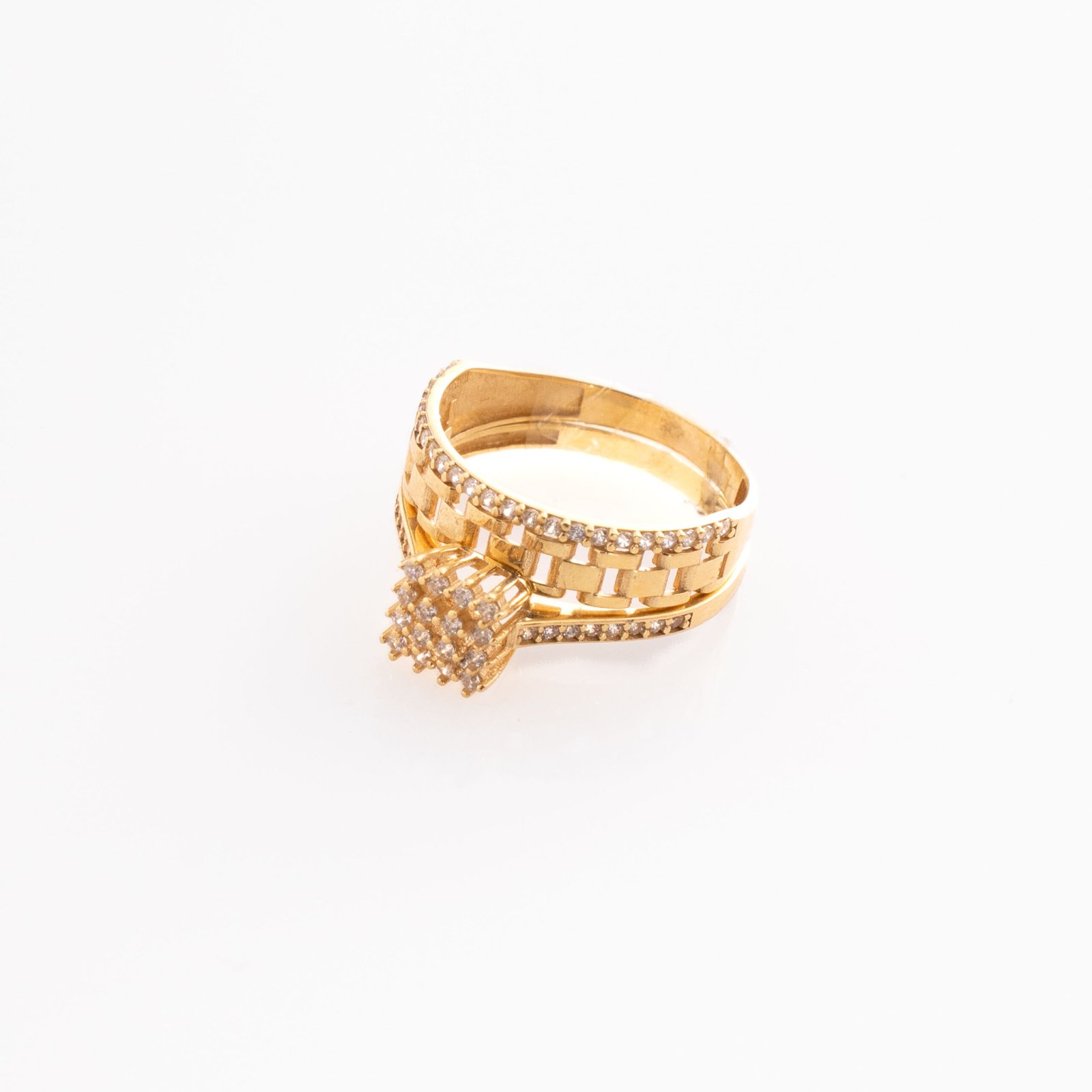 DSC03542 Alliance Style Rolex Prestige Yellow Gold Wedding Ring - Image 1