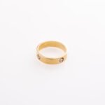 Bague Face Élégance Yellow Gold Ring