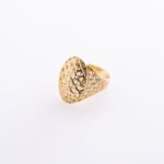 Bague 3D Design Luxe Yellow Gold Ring